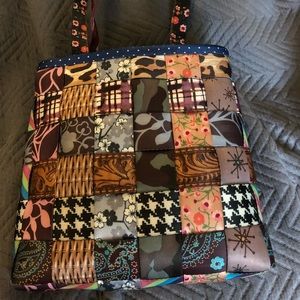 Patchwork print Harvey’s seatbelt bag tote
